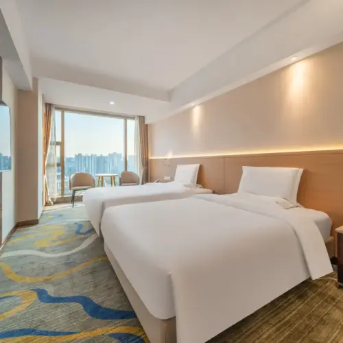 Deluxe City View Twin Room