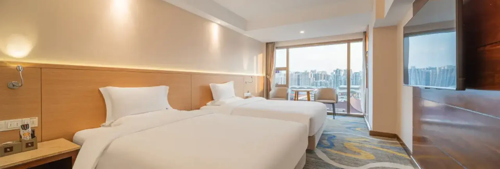 Standard City View Twin Room